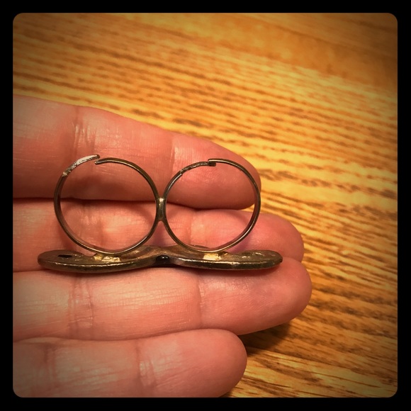 👴Mustache two-finger ring - Picture 5 of 6